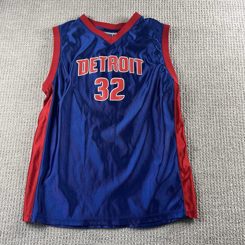 Vintage Detroit Pistons Richard Rip Hamilton Jersey Youth Boys XL 18-20 NBA Blue